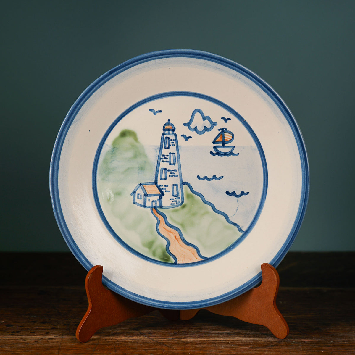 Lighthouse Dinner Plate