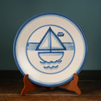 Sailboat Dinner Plate