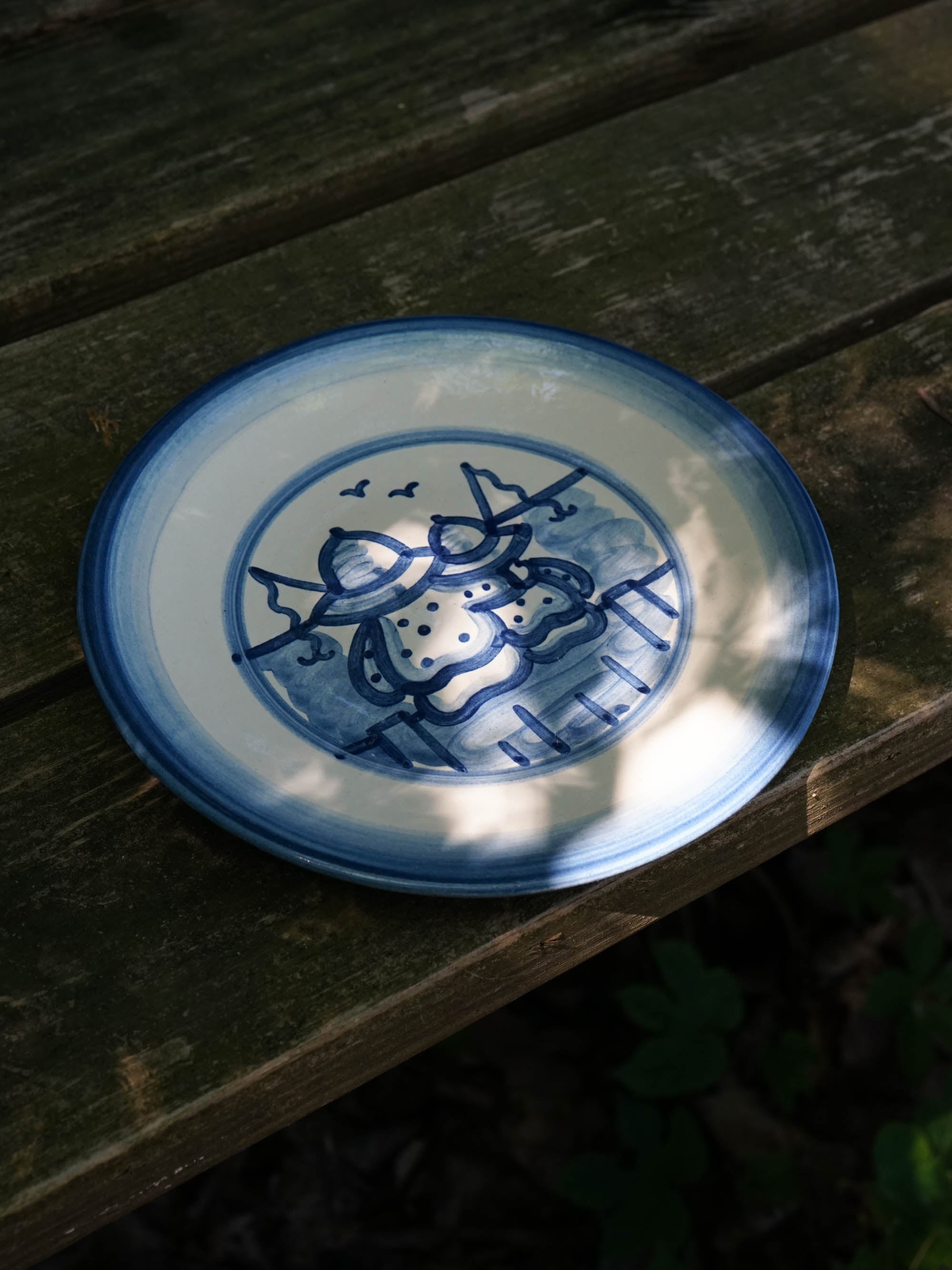 Fishin' Buddies Lunch Plate