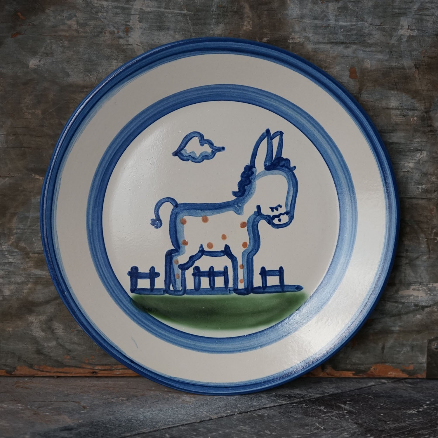 Donkey Dinner Plate