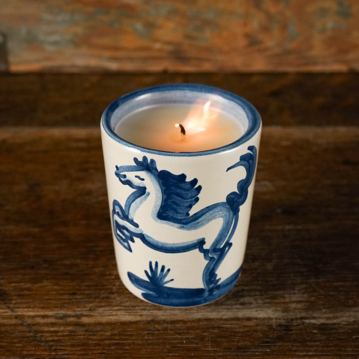 Blue Horse Julep Candle