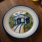 Covered Bridge Dinner Plate