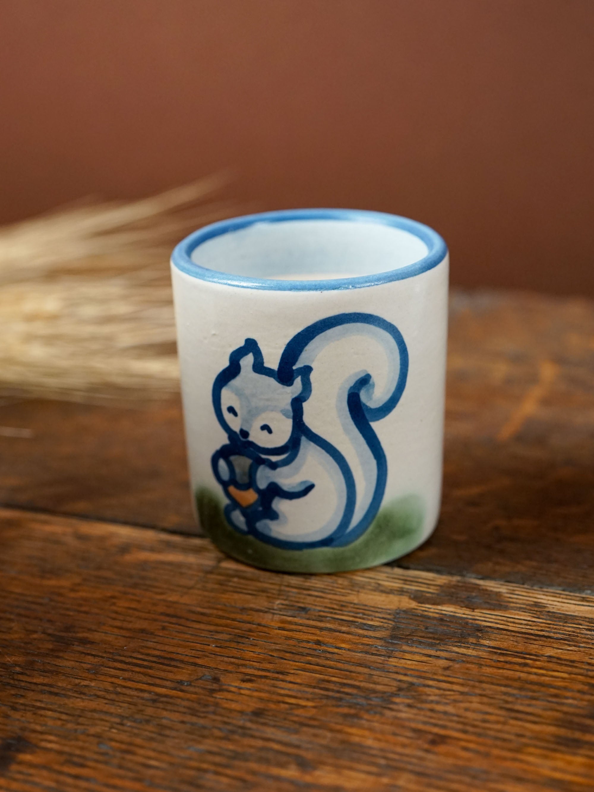 Squirrel & Acorn Mini Cup