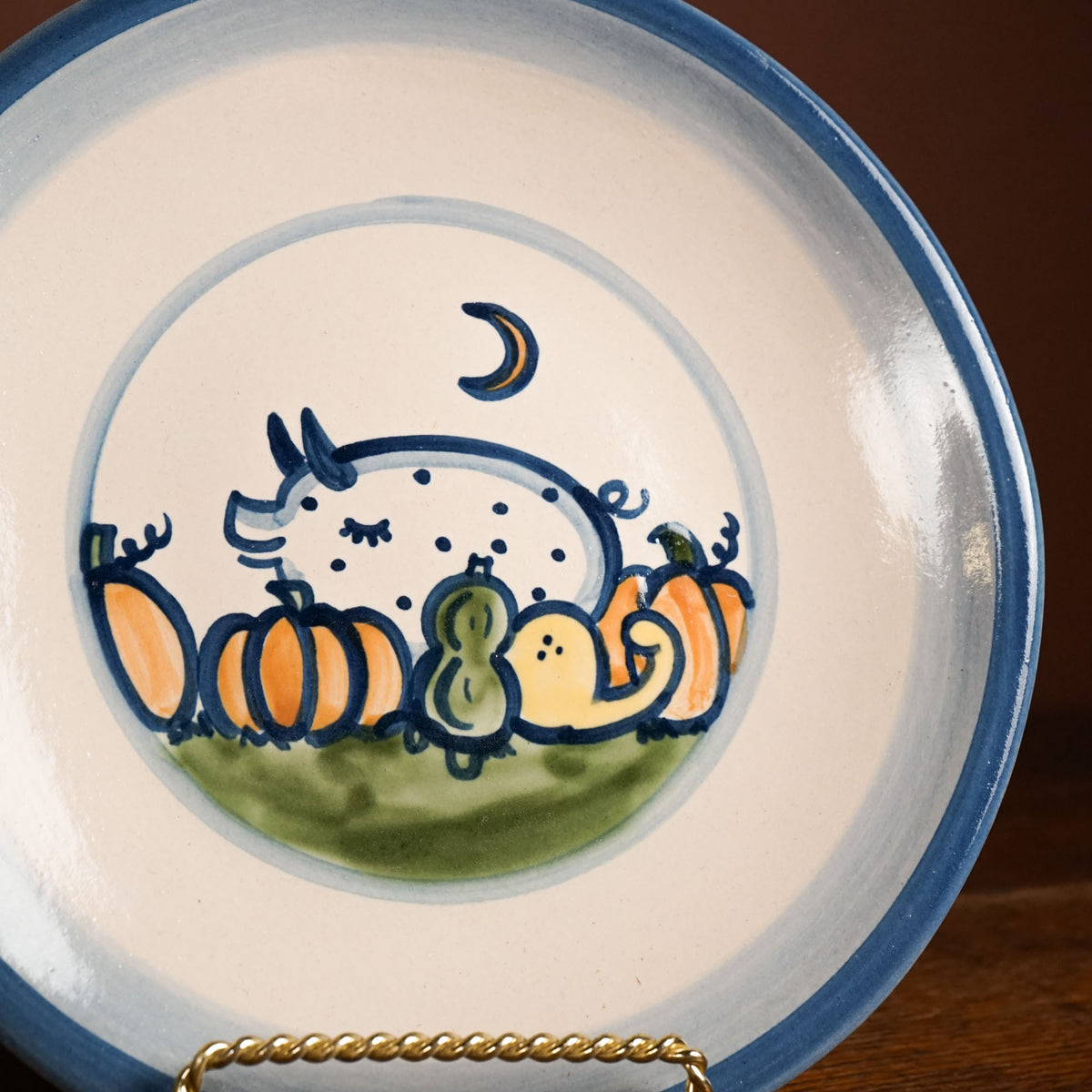 Pig & Pumpkins Lunch Plate