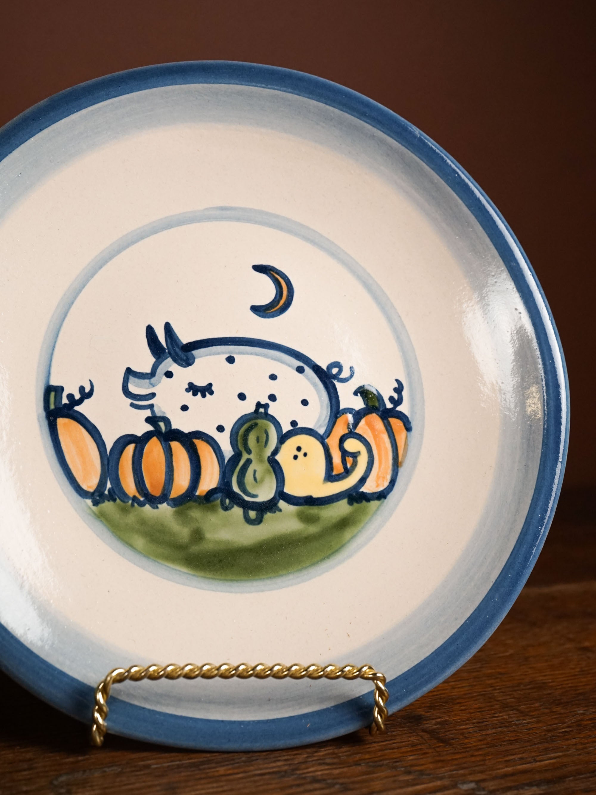 Pig & Pumpkins Lunch Plate