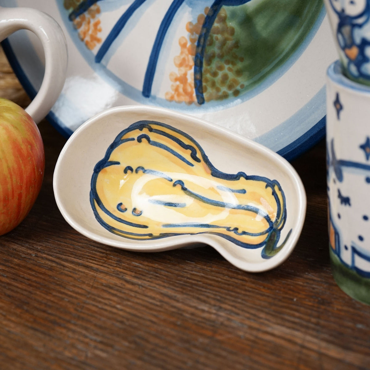 Autumn Gourd Small Whale Dish