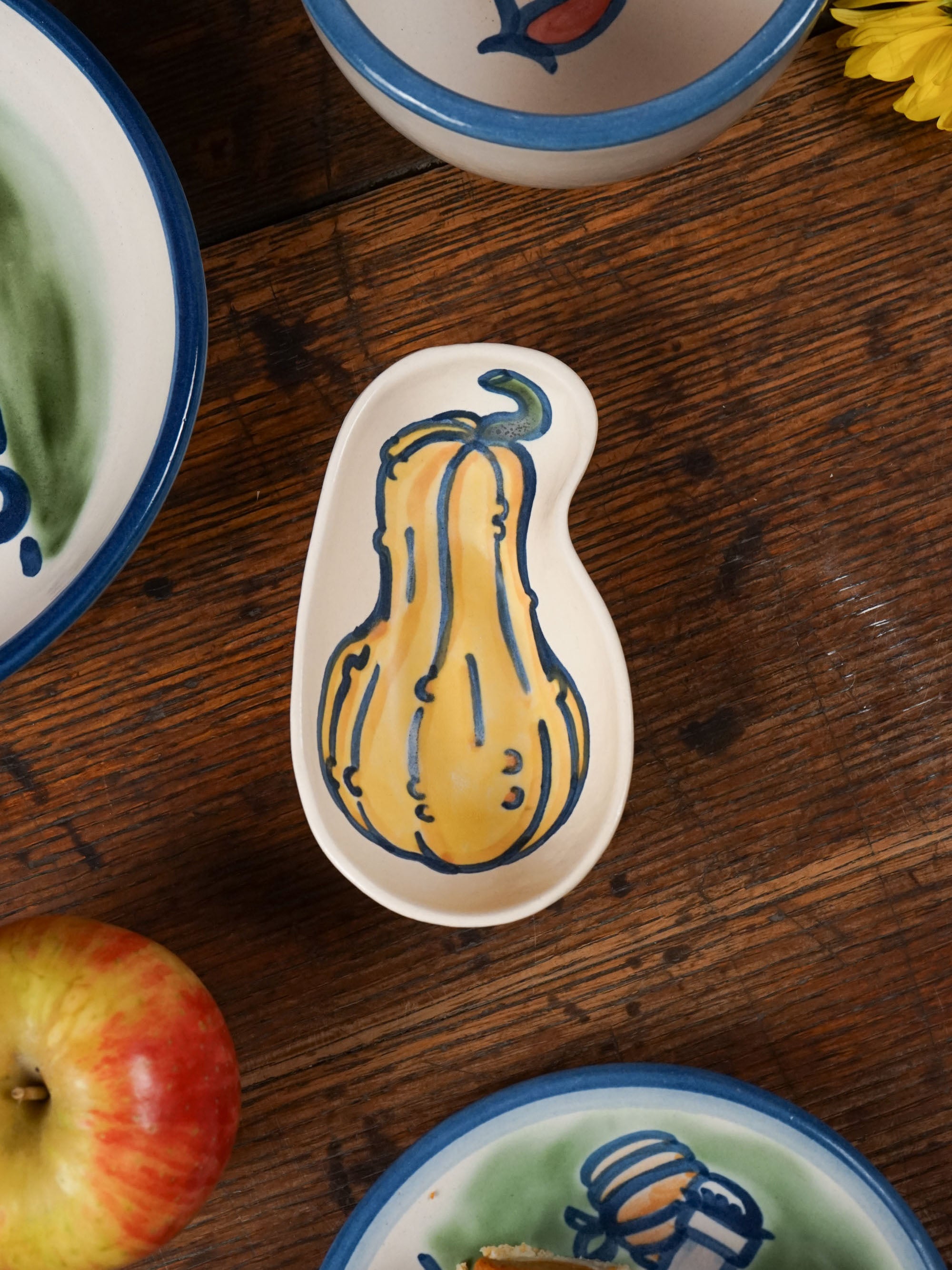 Autumn Gourd Small Whale Dish