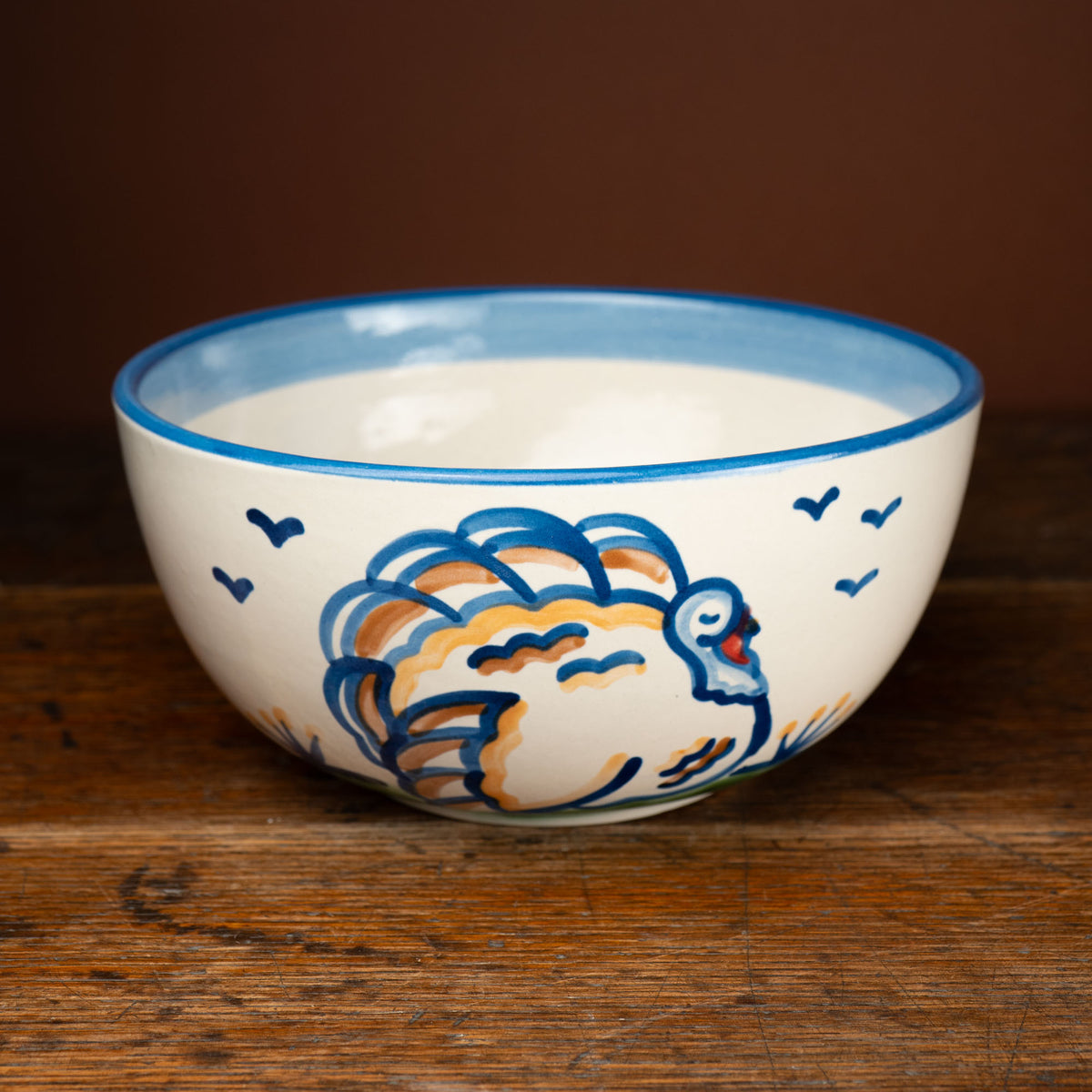 Harvest Turkey Serving Bowl