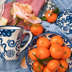 Blue Flower Coaster