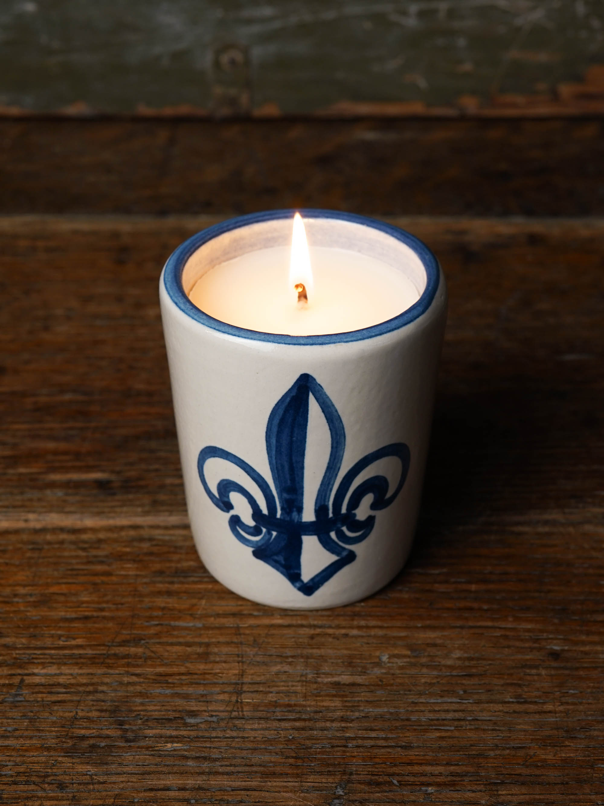 Fleur de Lis Julep Candle