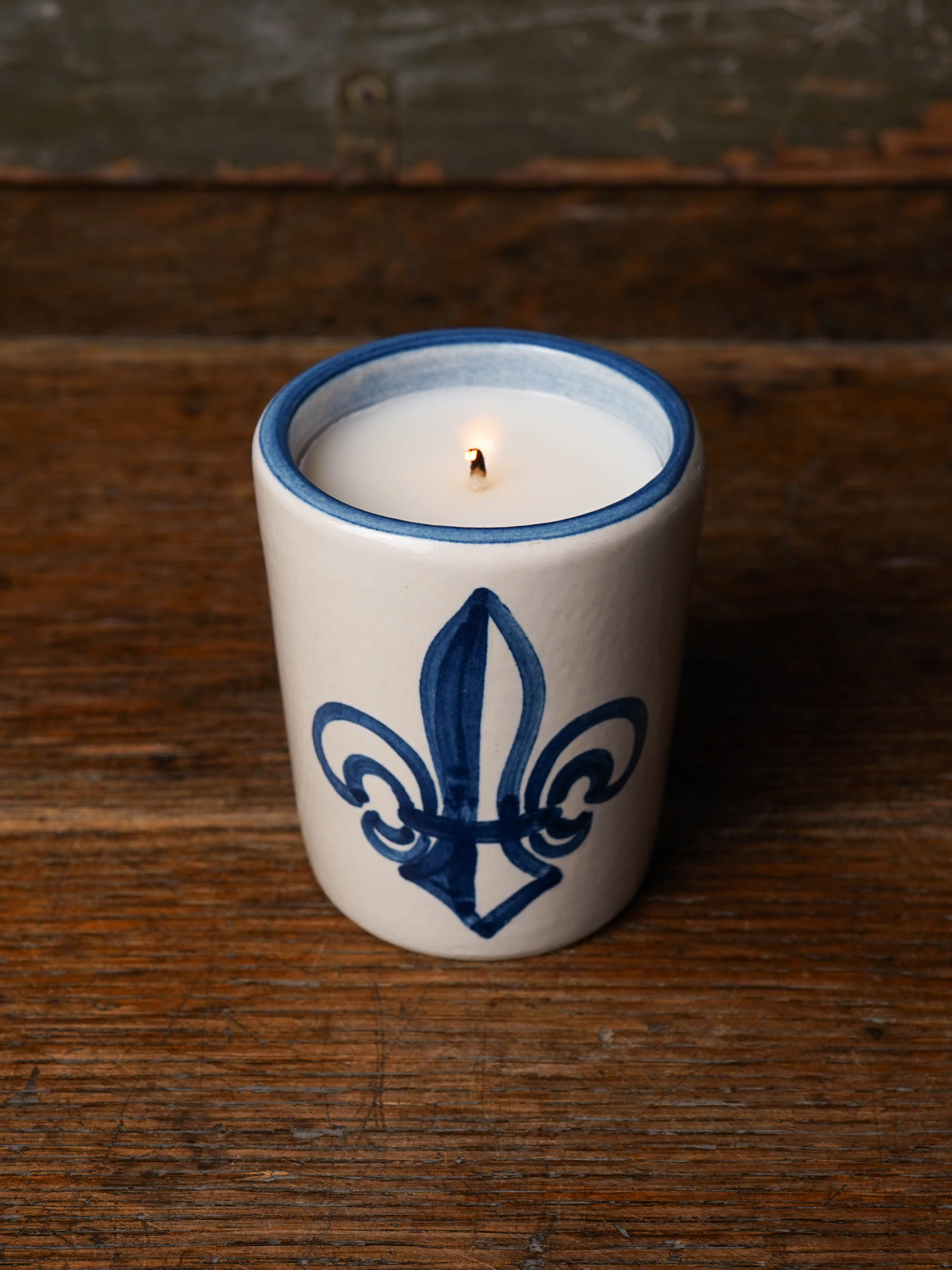 Fleur de Lis Julep Candle