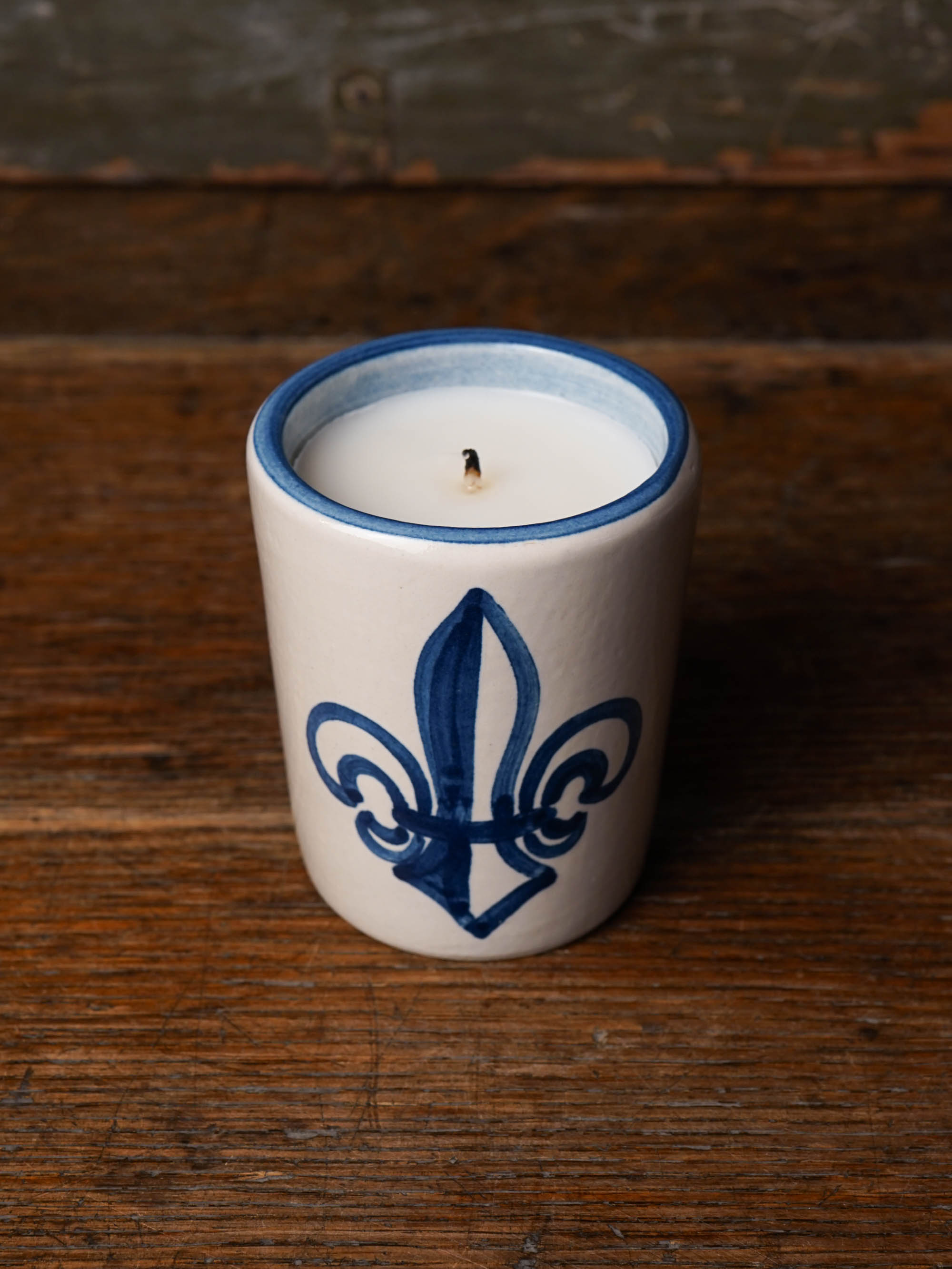 Fleur de Lis Julep Candle
