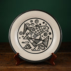 Cubist Fish & Fowl Serving Plate