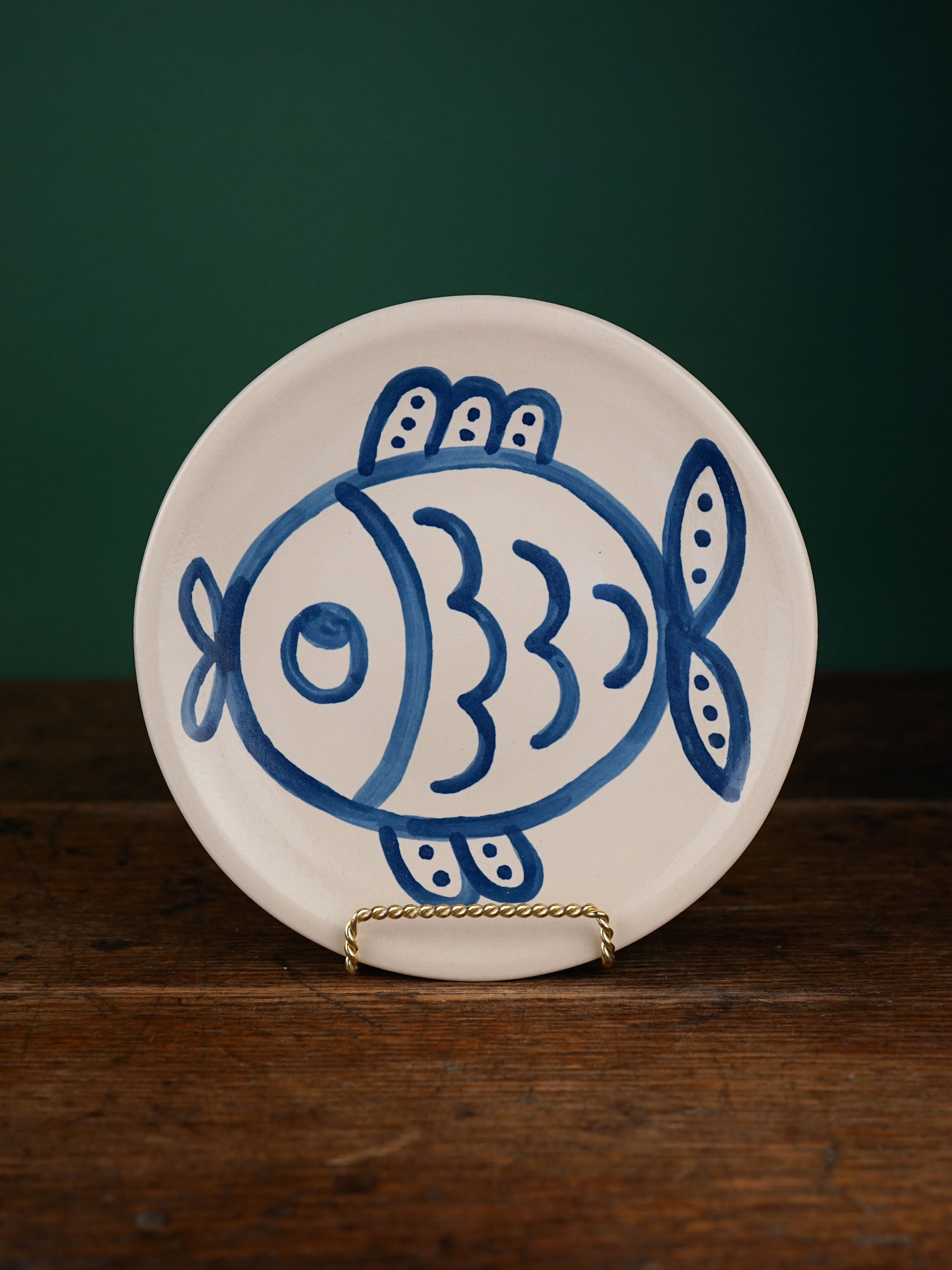 Gourmet Blue Fish Lunch Plate