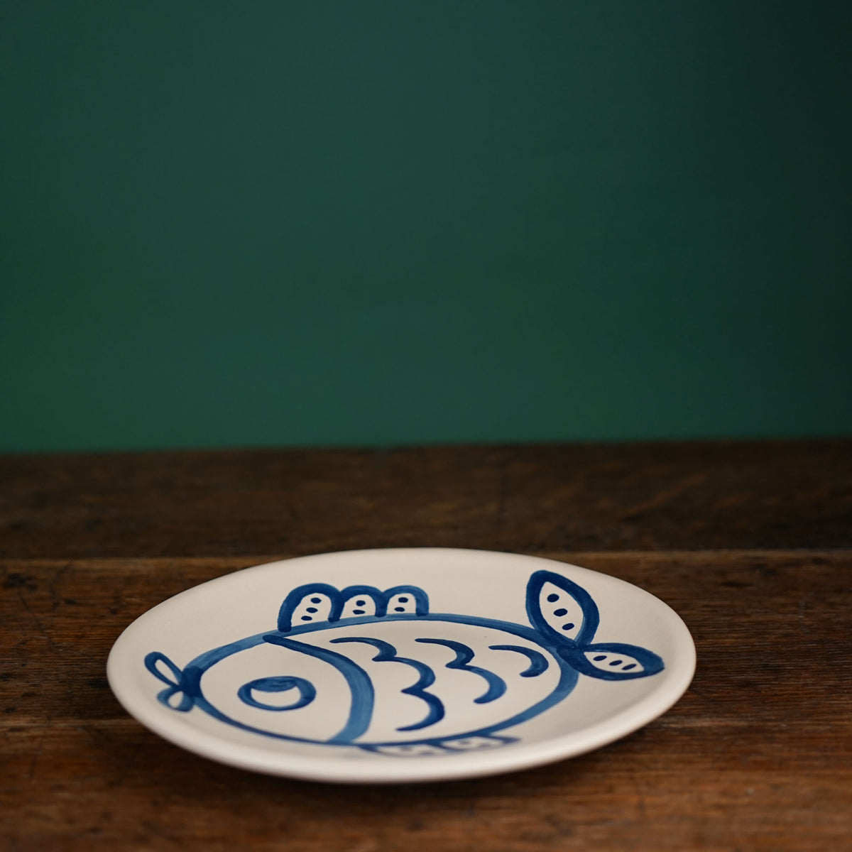 Gourmet Blue Fish Lunch Plate