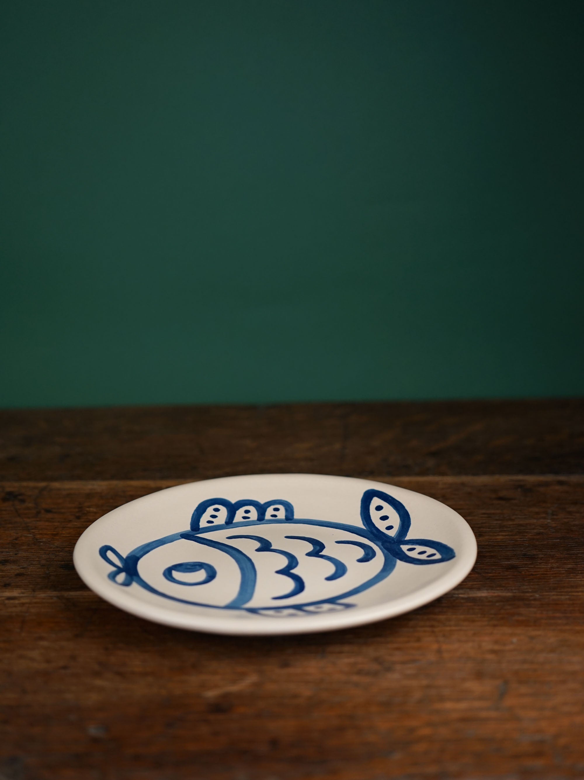 Gourmet Blue Fish Lunch Plate