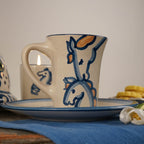 A Mother's Love Flare Mug with "Mom"