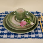 Green Heritage Stripe Mini Cup