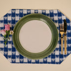 Green Heritage Stripe Dinner Plate