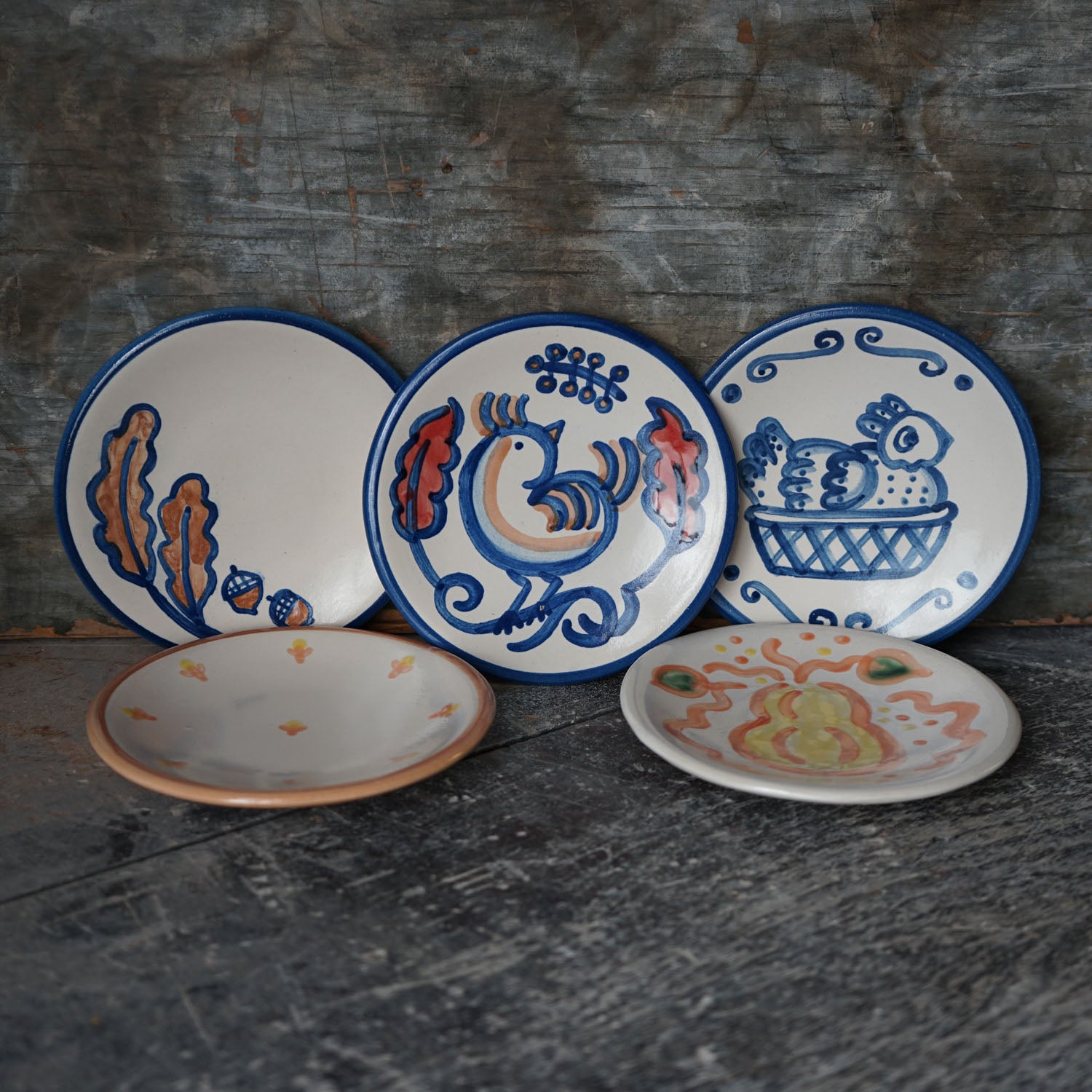 Bread and Butter Plate - Harvest Bird