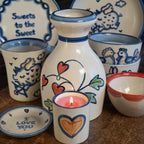 Bleeding Heart Flower Vase