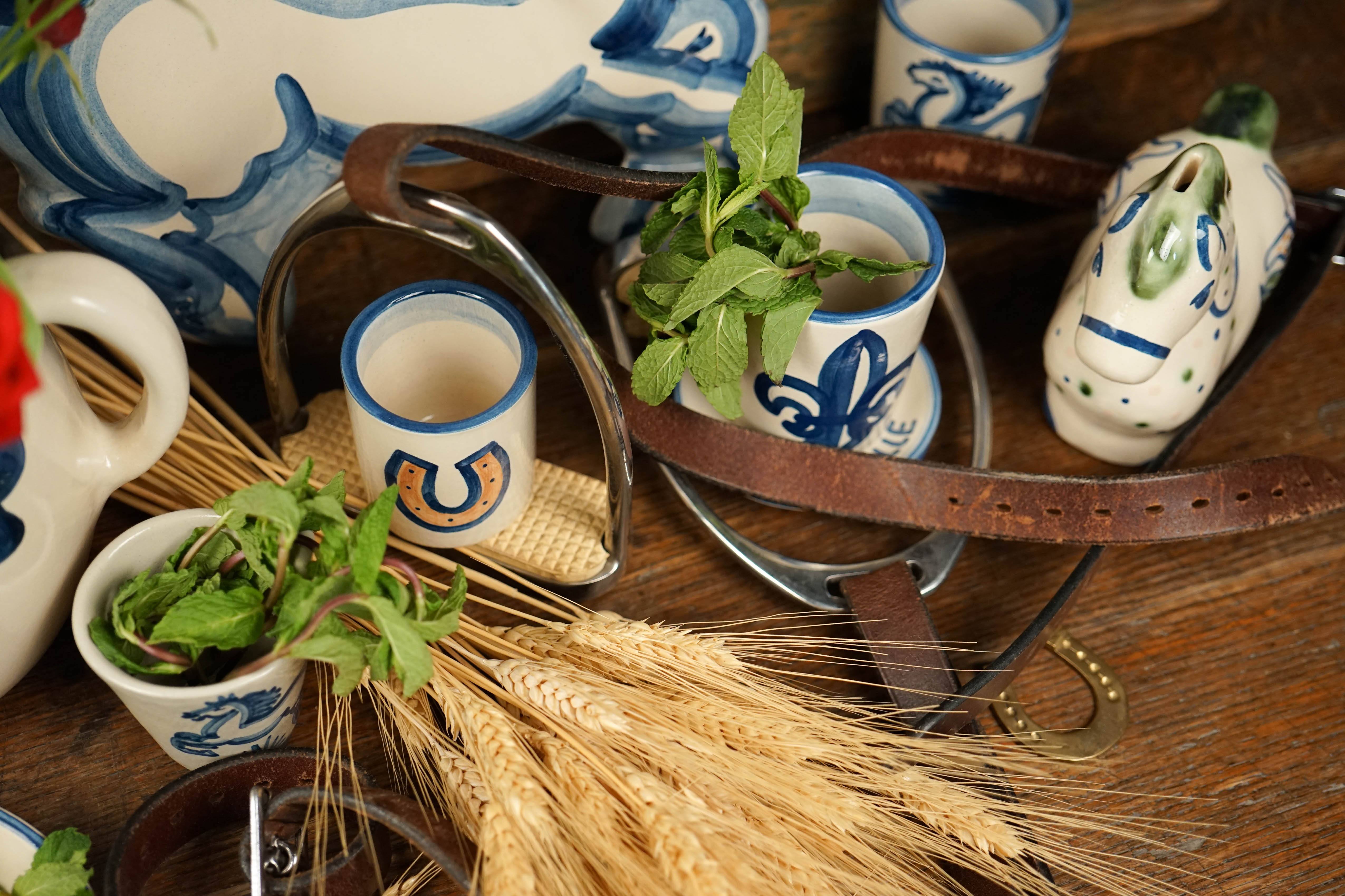 Blue Horse Measuring Cup