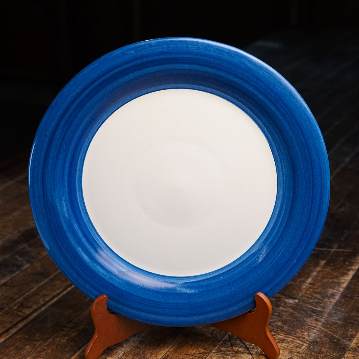 Blue Heritage Stripe Serving Plate