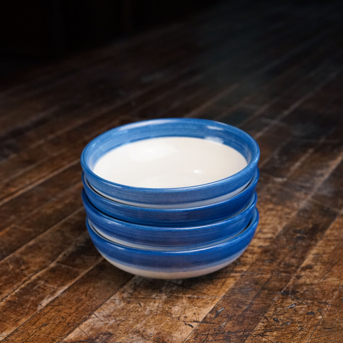 Blue Heritage Stripe Soup Bowl