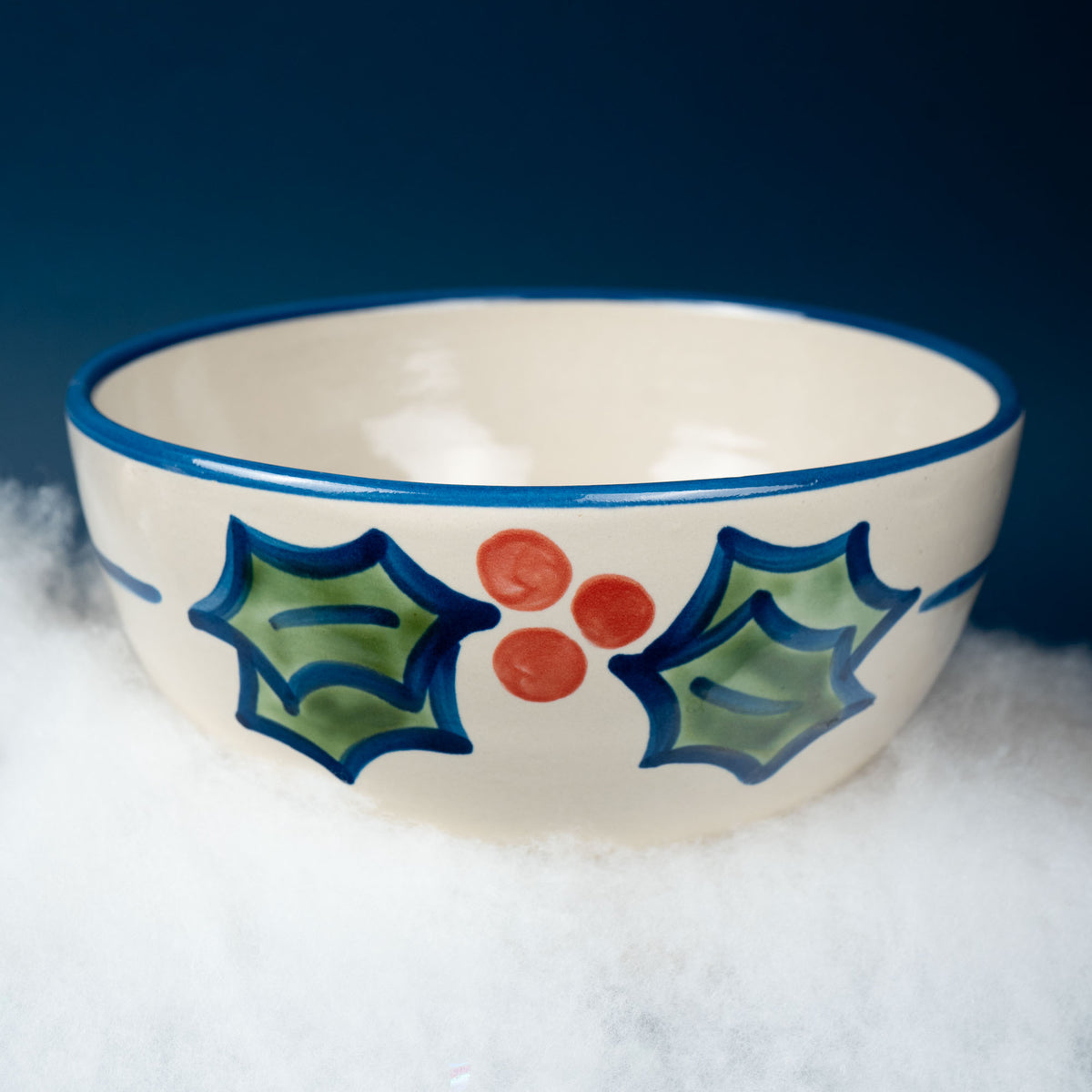 Holly Serving Bowl