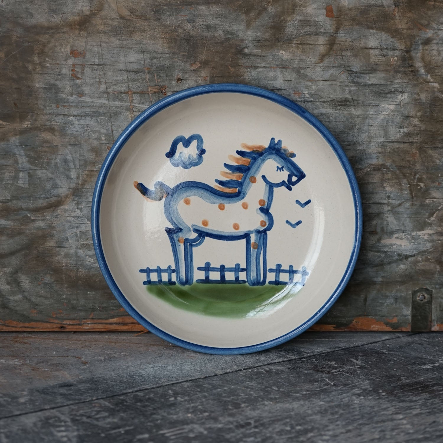 Country Horse Pasta Plate