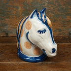 Rust Dot Horse Head