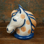 Rust Dot Horse Head