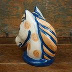 Rust Dot Horse Head