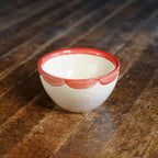Red and Pink Ice Cream Bowl