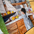 The Girl and the Boat - Plate Only