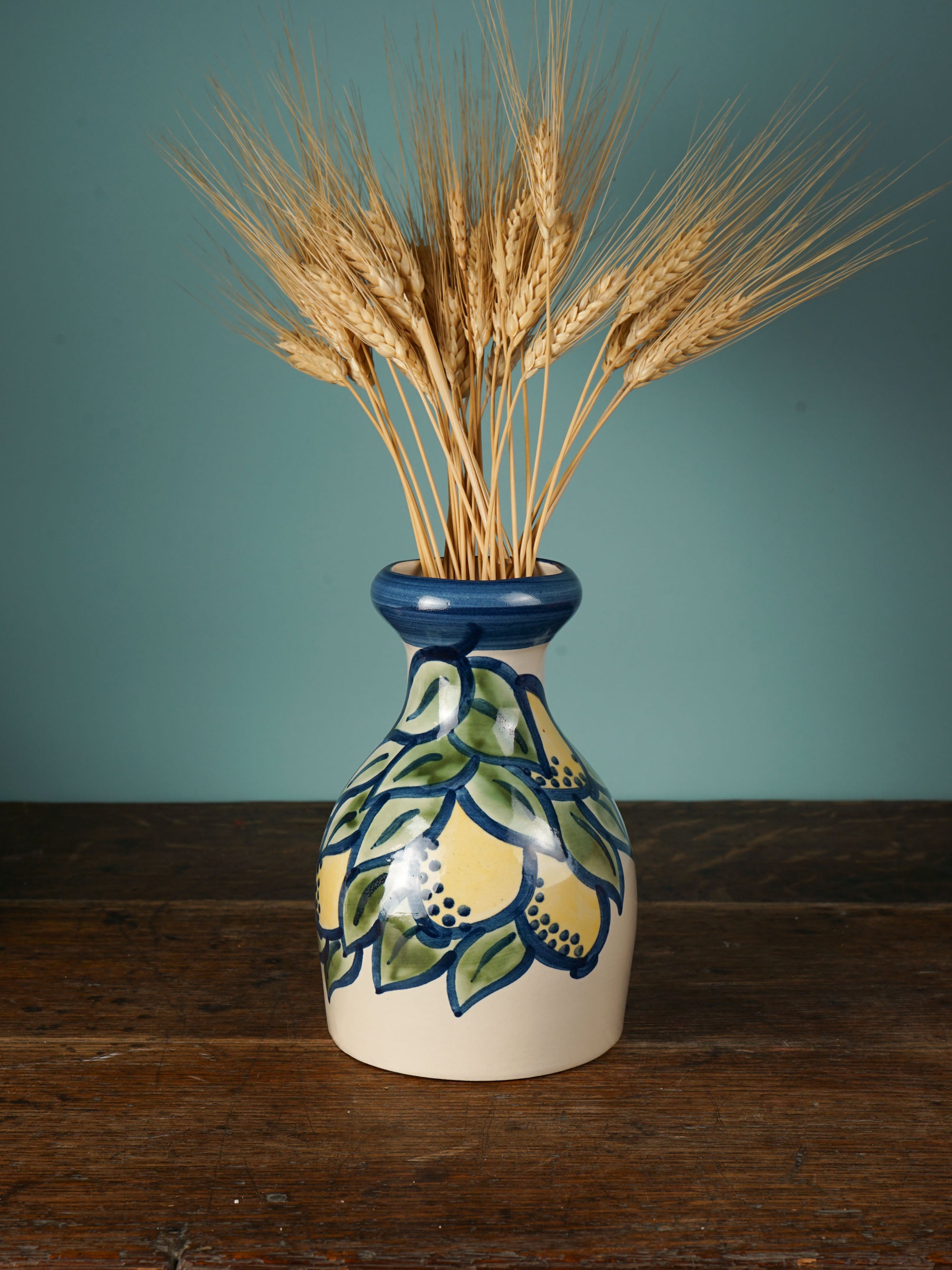 Lemon Leaf Vase