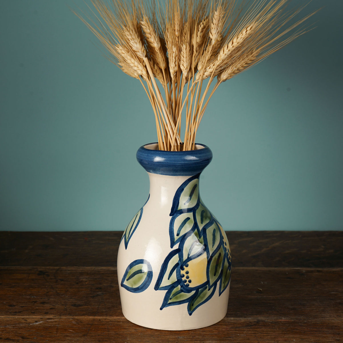 Lemon Leaf Vase