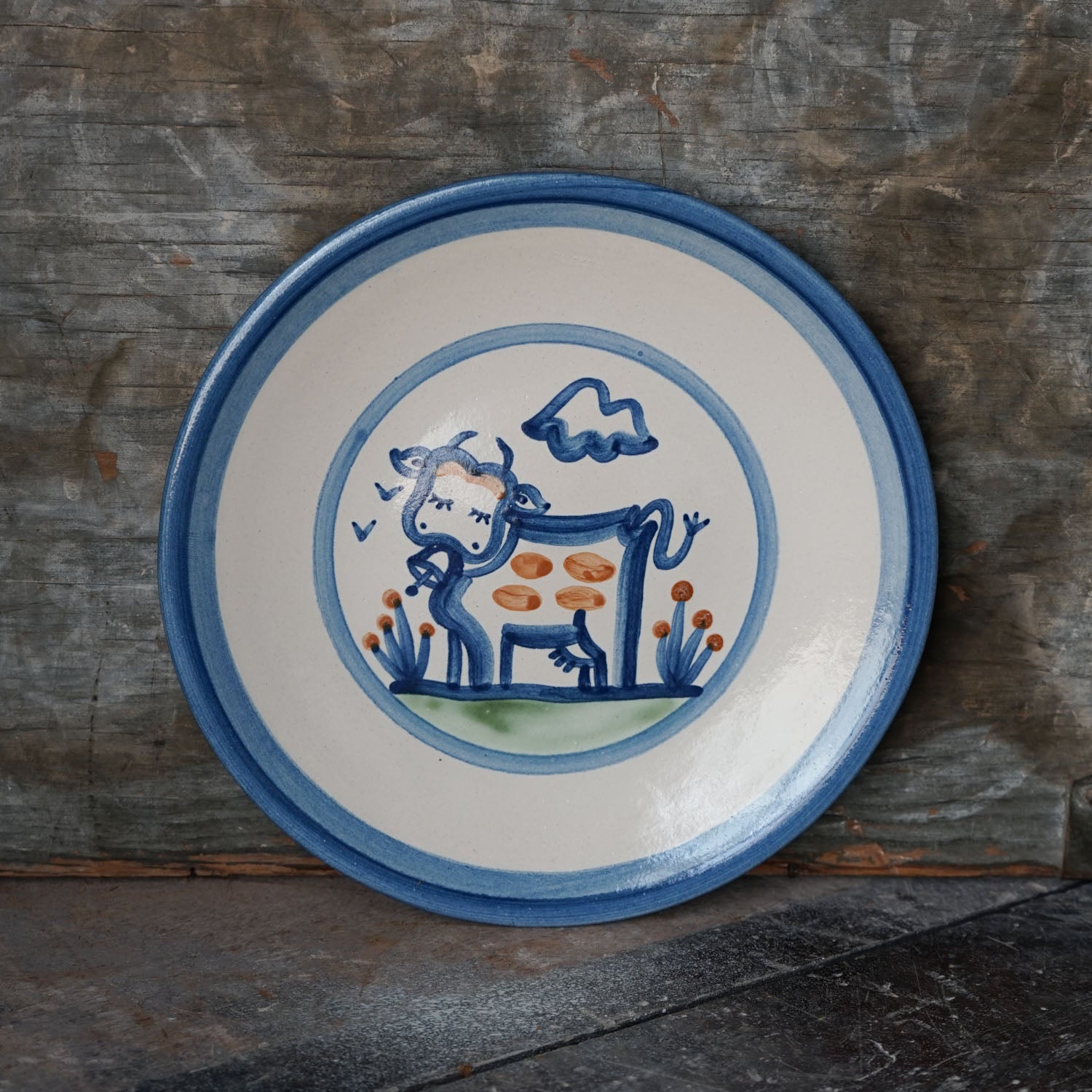 Cow Lunch Plate