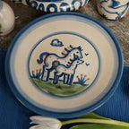 Horse and Foal Lunch Plate