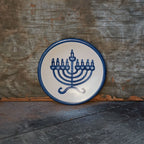 Menorah Bread & Butter Plate