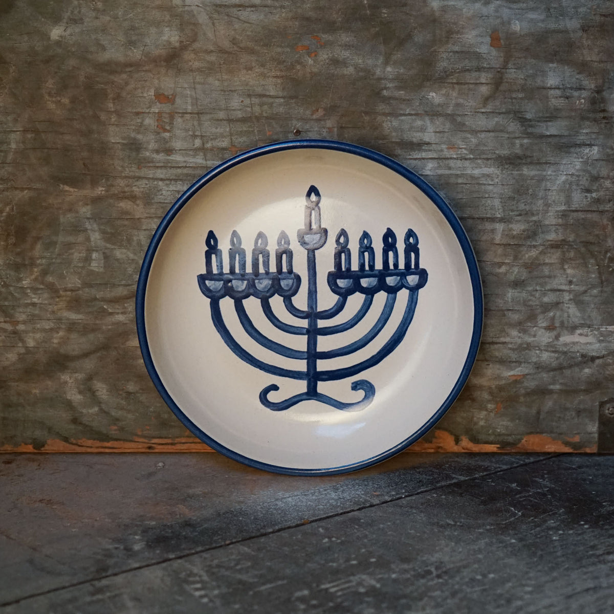 Menorah Pasta Plate