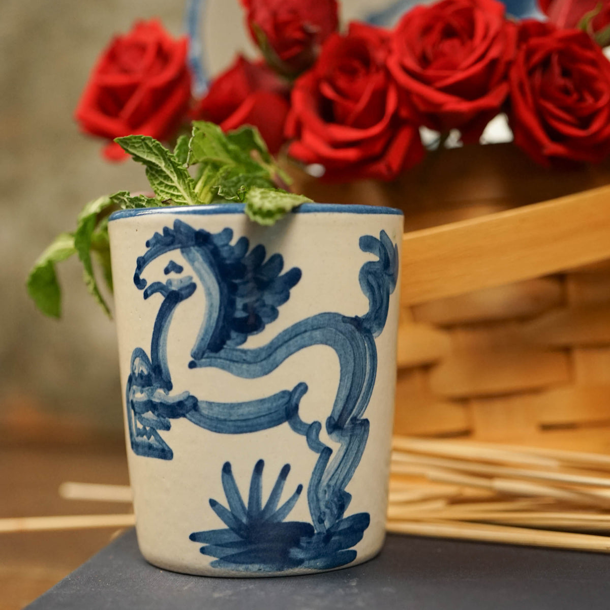 Blue Horse Julep Cup