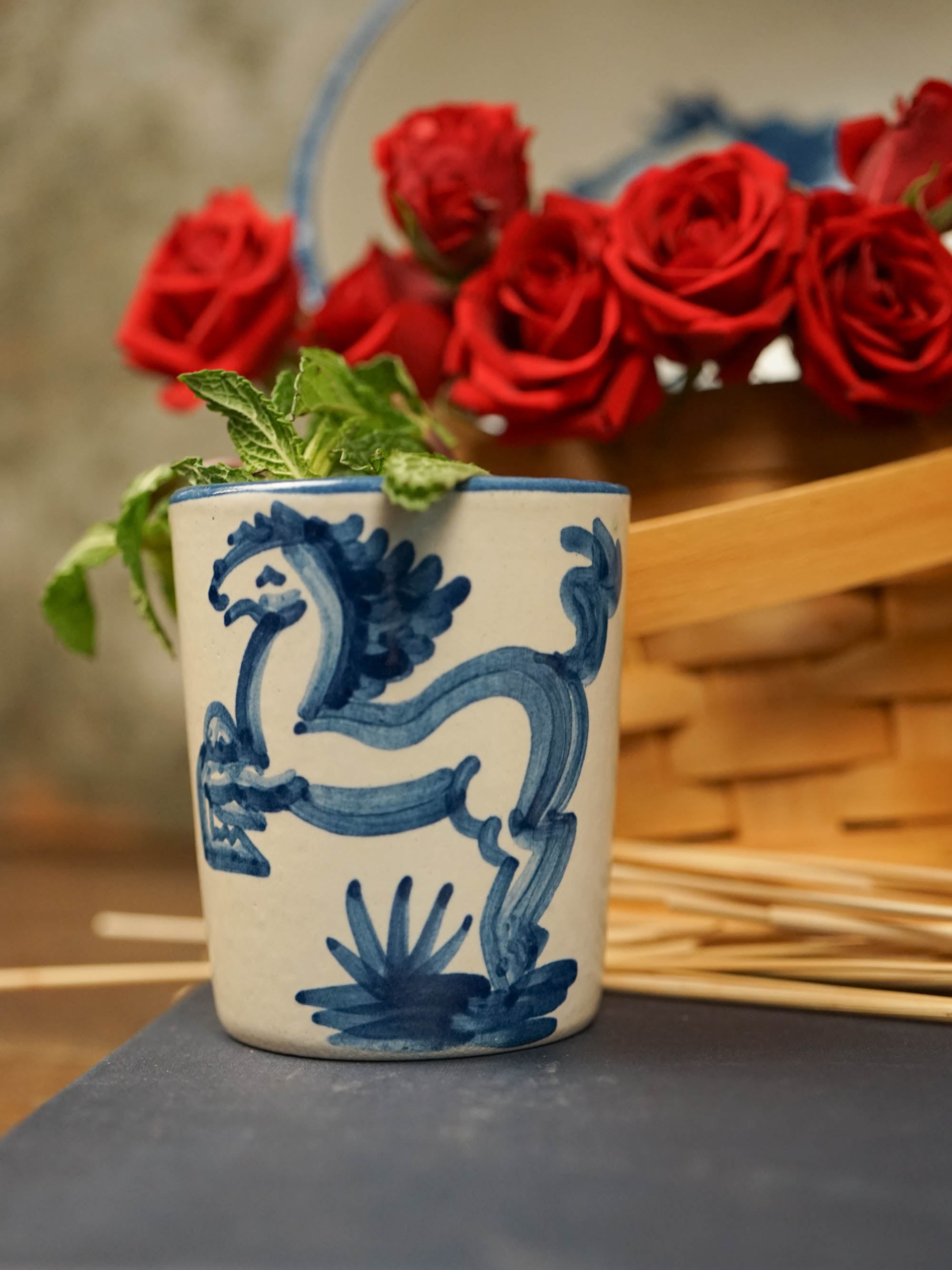 Blue Horse Julep Cup