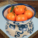 Blue Flower Soup Bowl