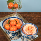 Blue Flower Everything Bowl