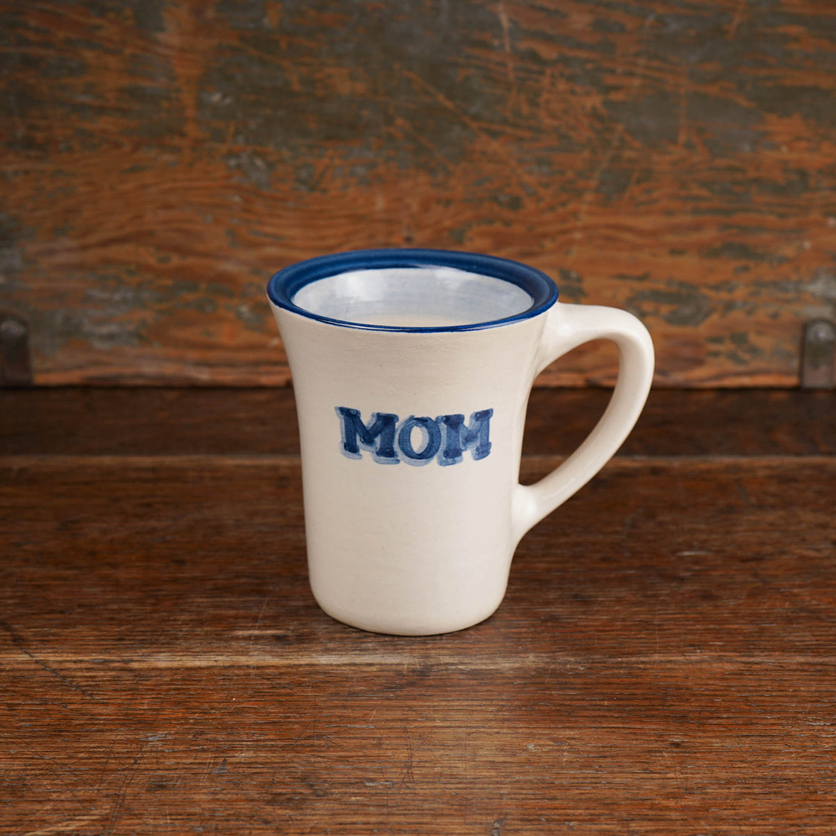 A Mother's Love Flare Mug with "Mom"