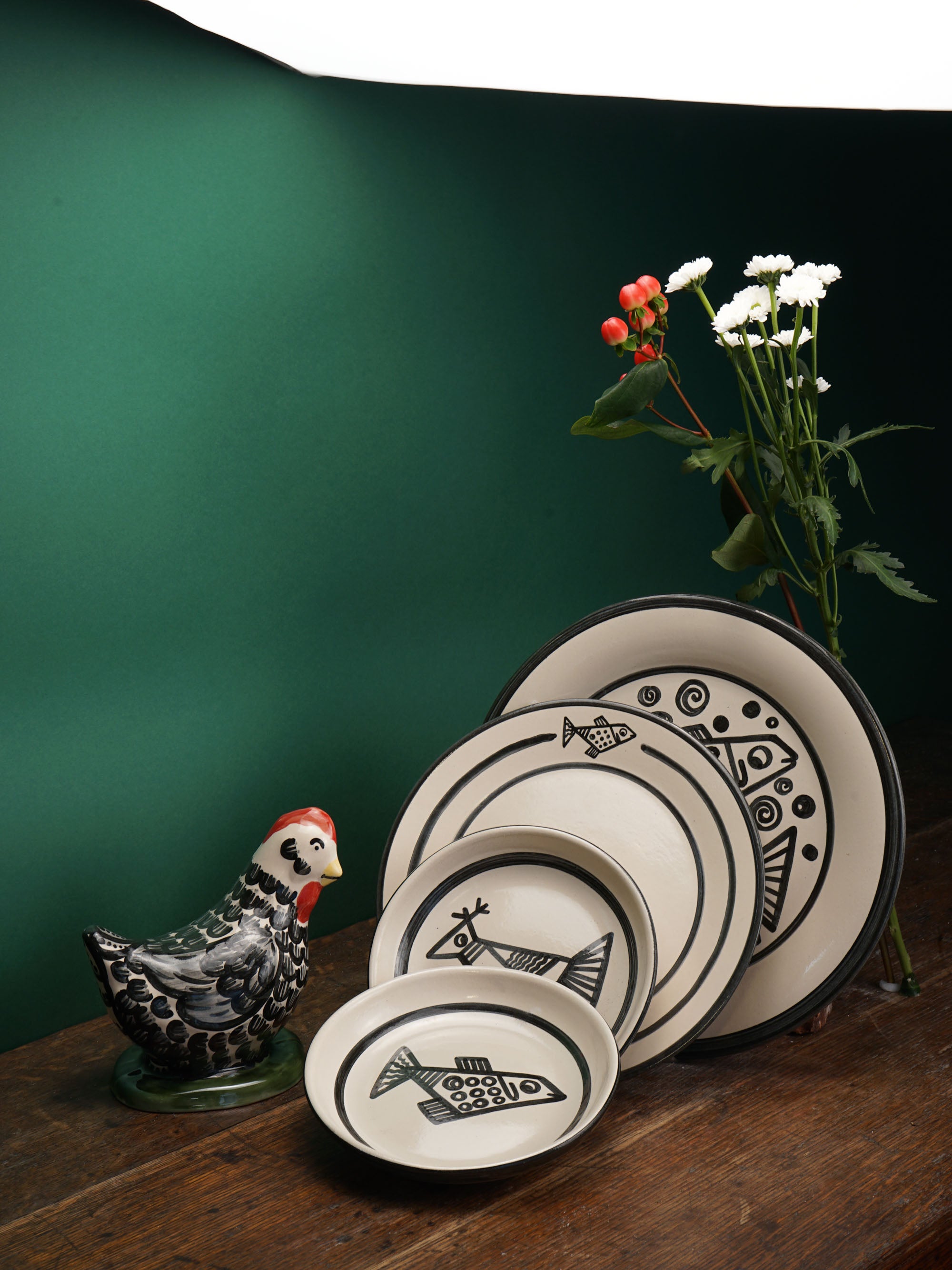 Black Feather Laying Chicken