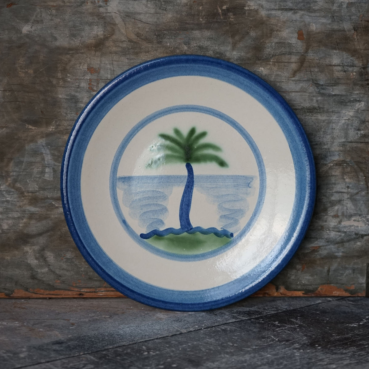 Palm Tree Lunch Plate