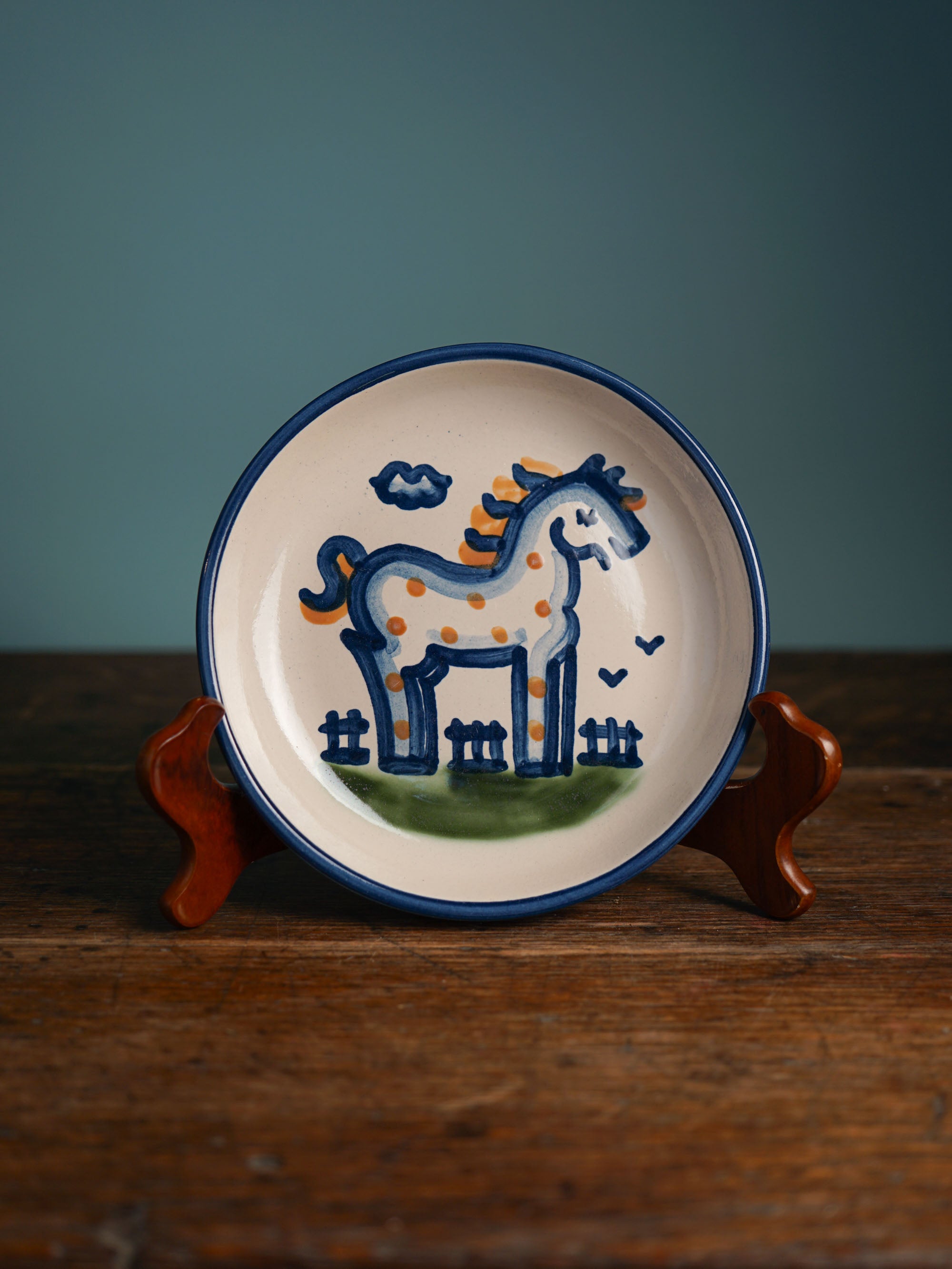 Country Horse Pasta Plate