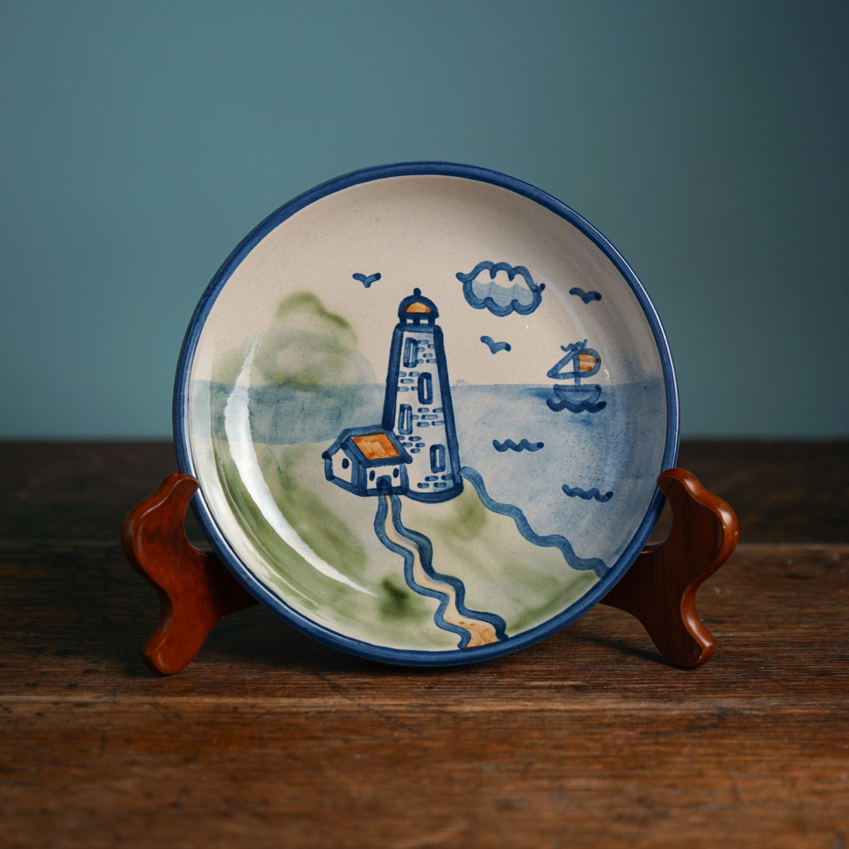 Lighthouse Pasta Plate